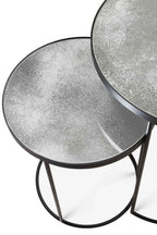 Clear Nesting side table set