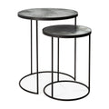 Clear Nesting side table set