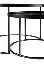 Round tray coffee table set (trays not included)