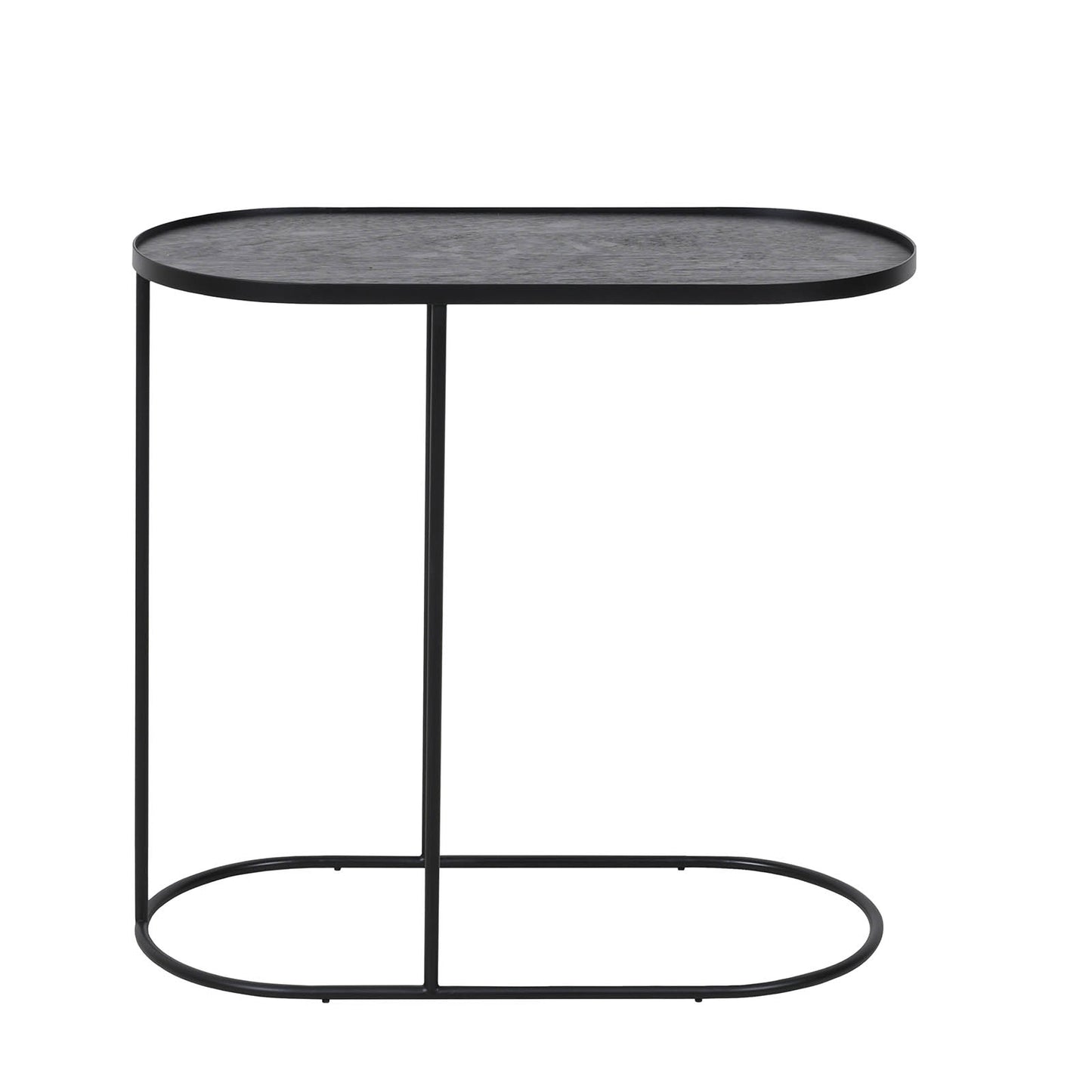 Oblong tray side table (tray not included)