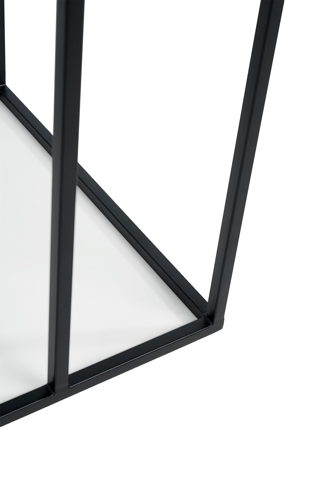Square tray side table (tray not included)
