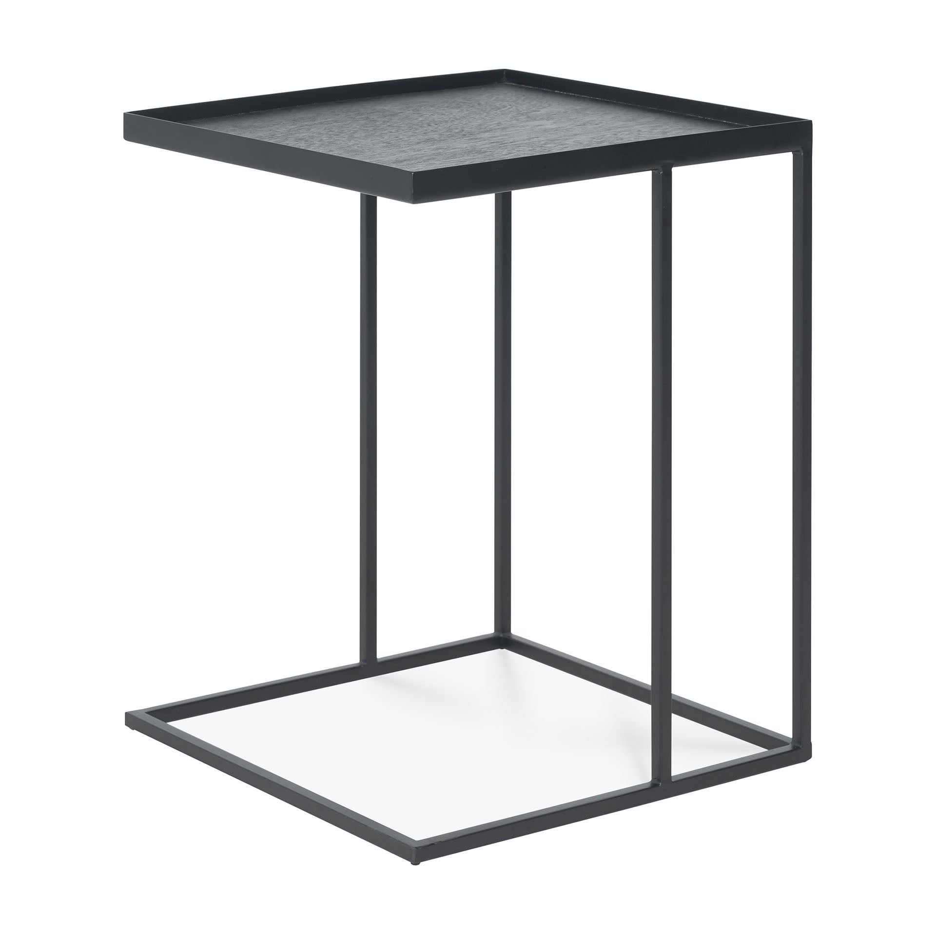 Square tray side table (tray not included)