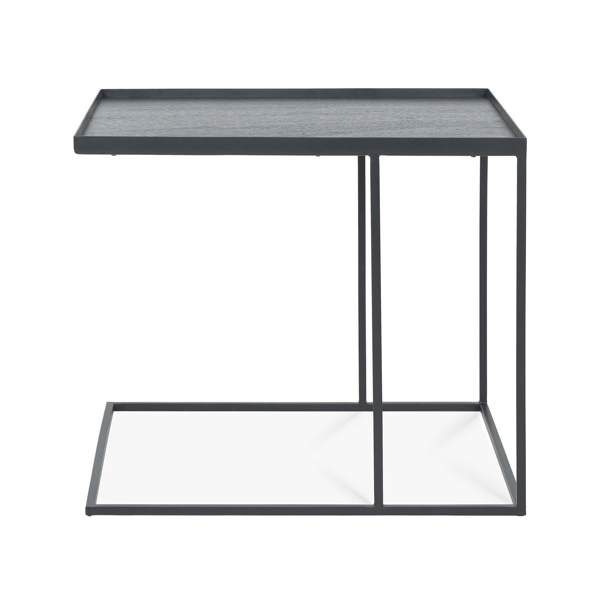 Square tray side table (tray not included)