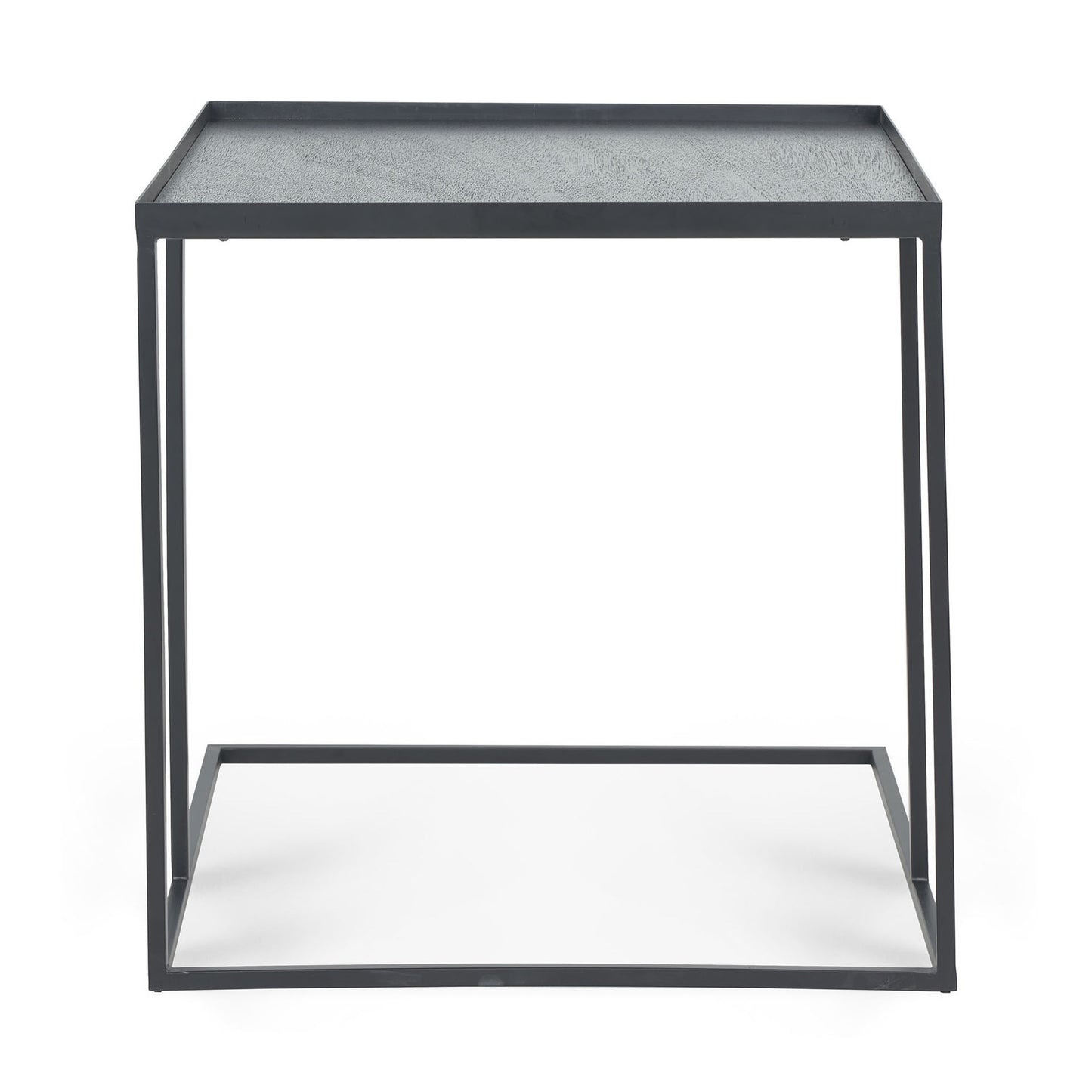 Square tray side table (tray not included)