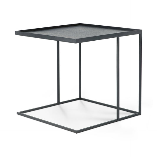 Square tray side table (tray not included)