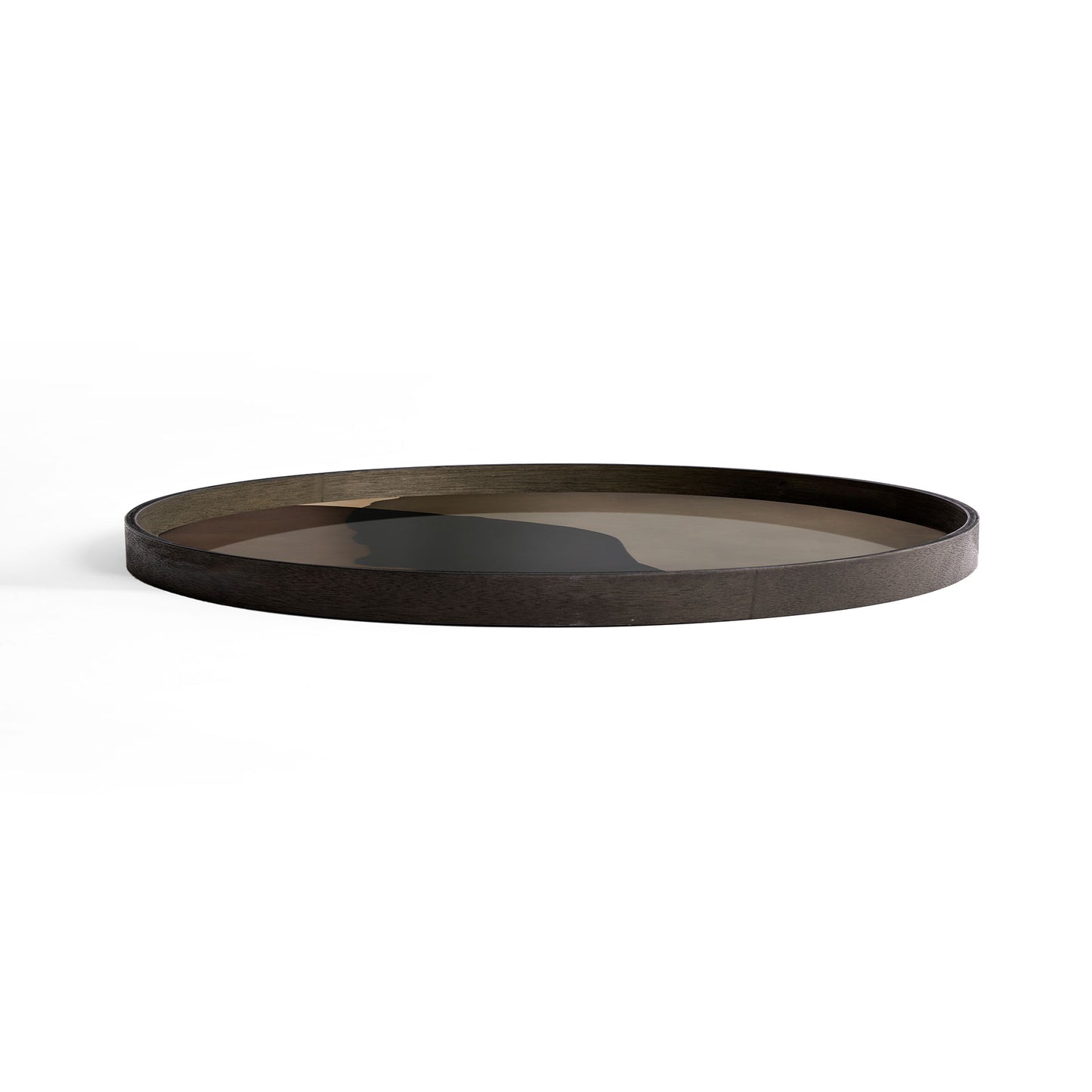 Graphite Combined Dots glass tray