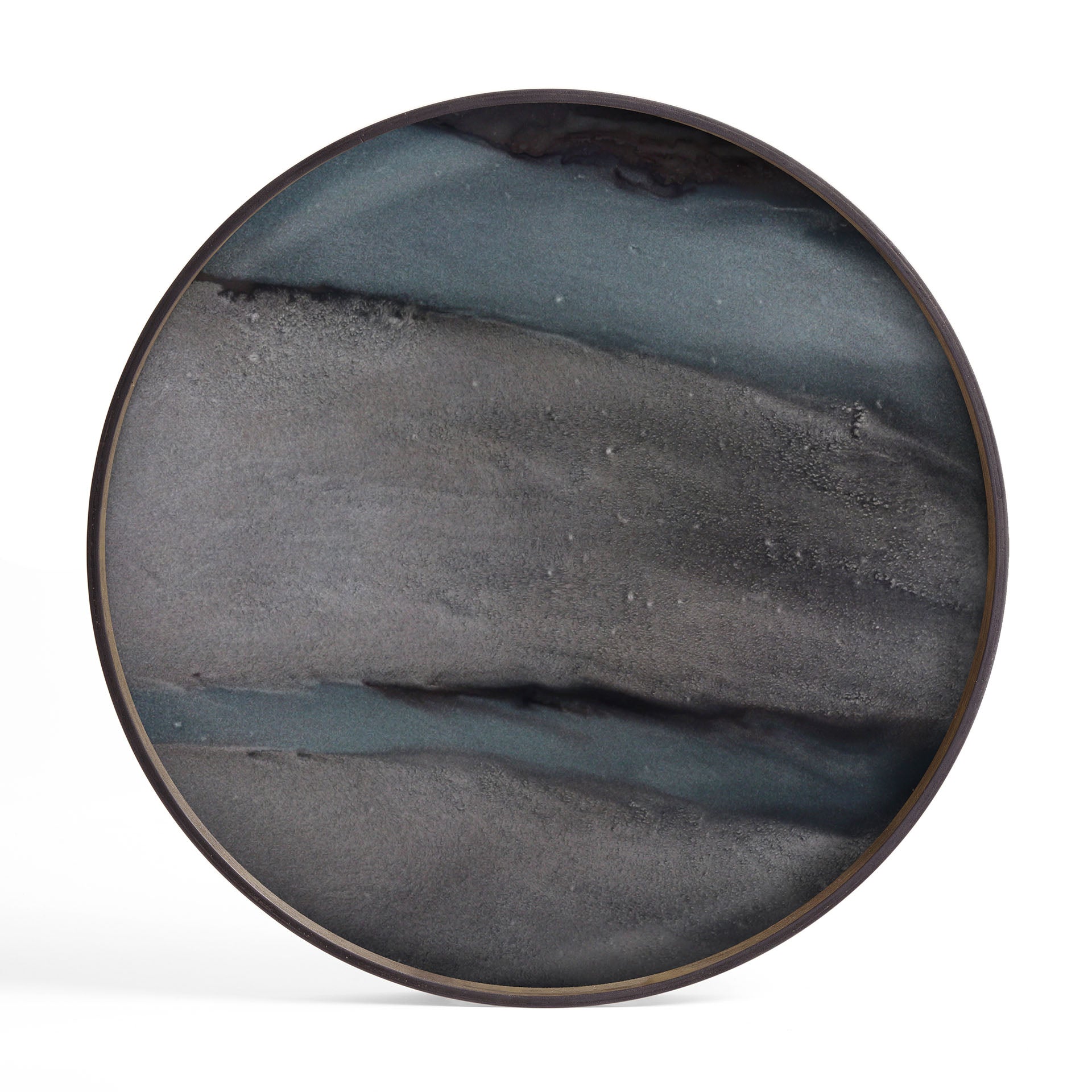 Graphite Organic glass tray