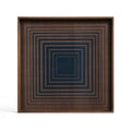 Ink Square glass tray