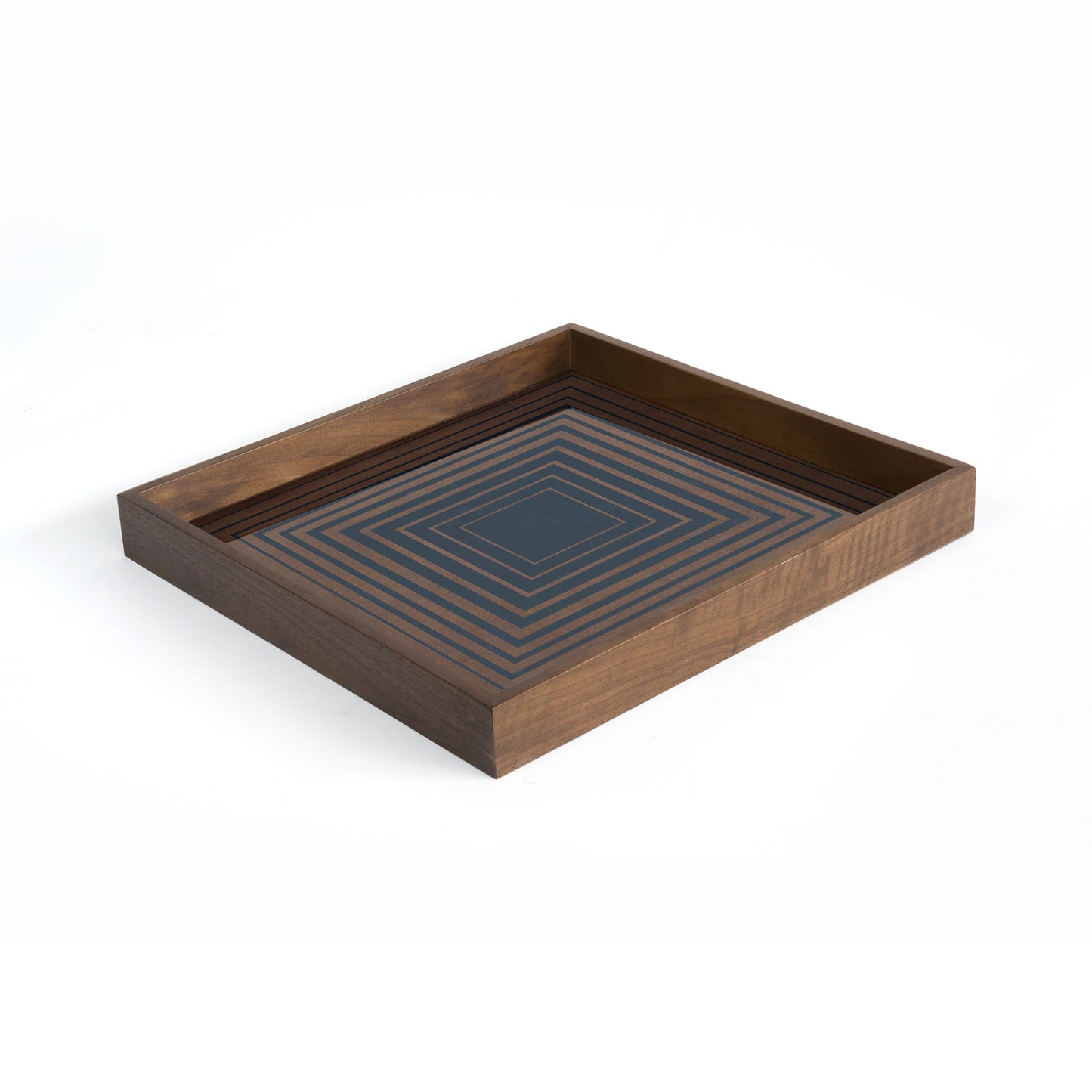 Ink Square glass tray