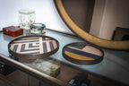 Gold Leaf wall mirror