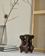 Dark Brown Organic sculpture