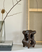 Dark Brown Organic sculpture