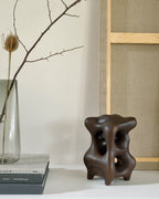 Dark Brown Organic sculpture