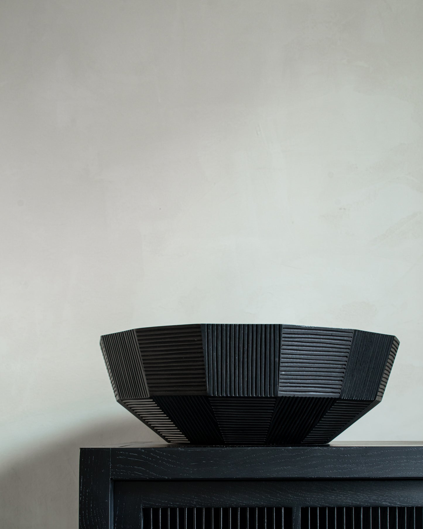 Black Striped bowl