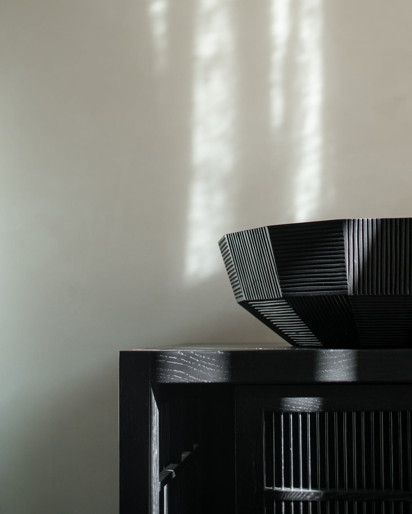 Black Striped bowl