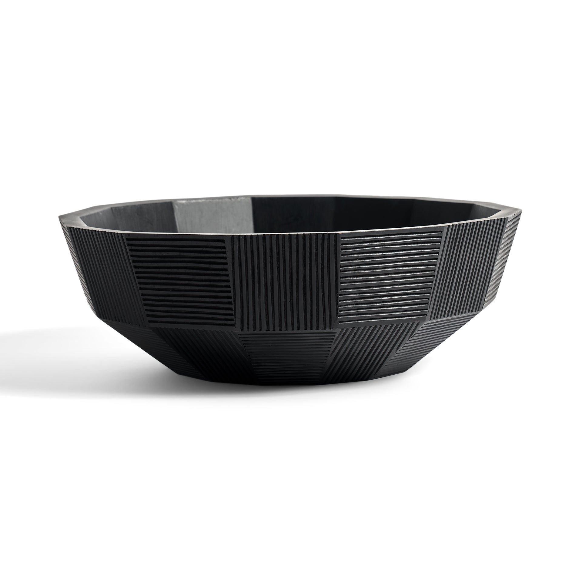 Black Striped bowl