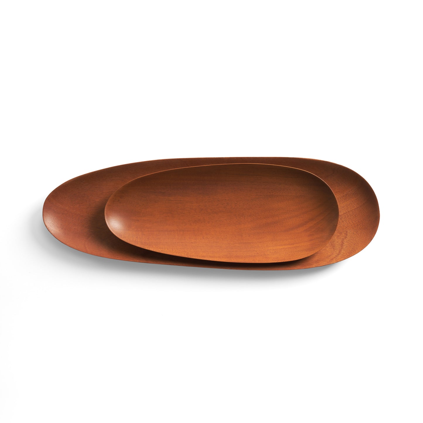 Thin Oval boards set - natural