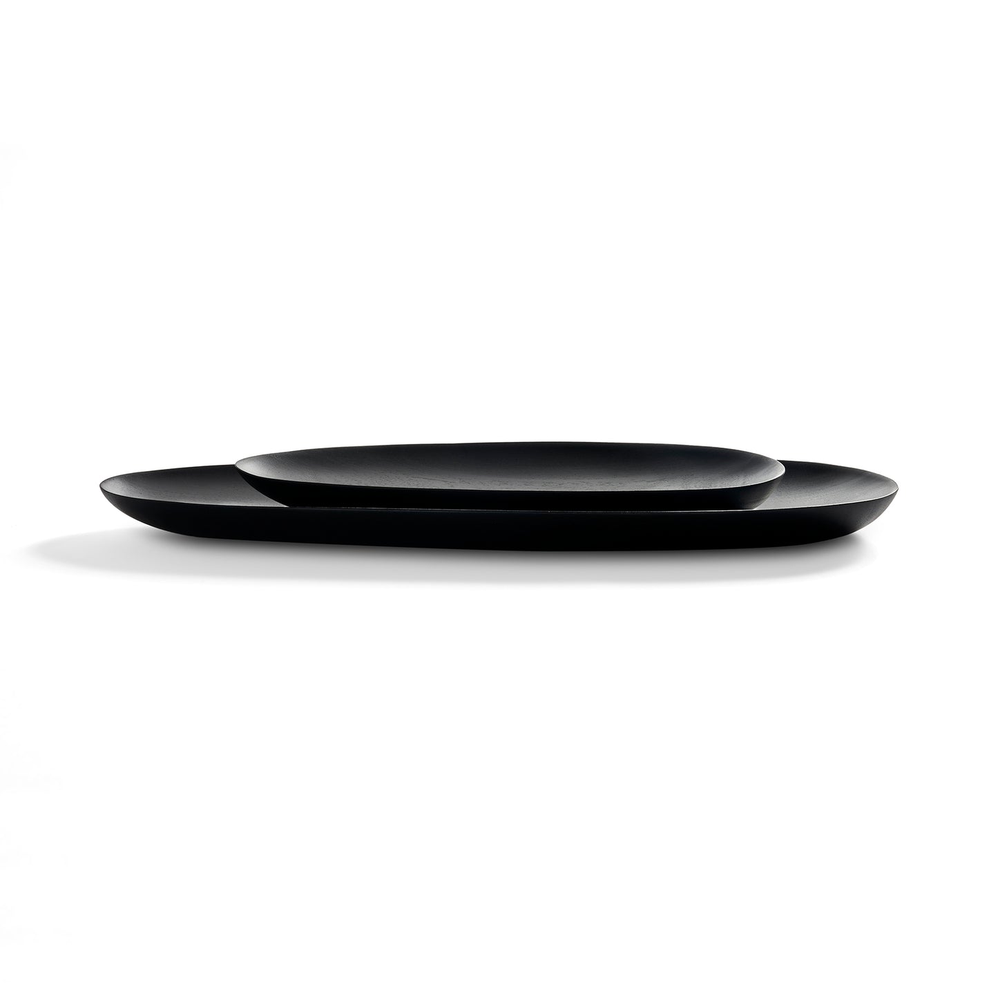 Thin Oval boards set - black