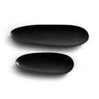 Thin Oval boards set - black