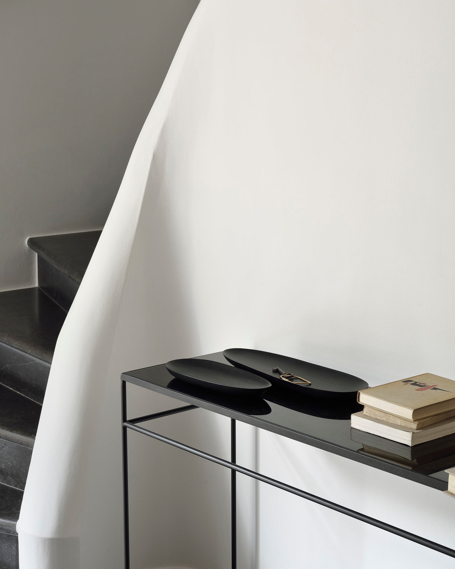 Thin Oval boards set - black