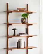 PI book ends - dark brown