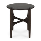 Mahogany PI dark brown side table