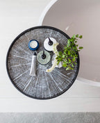 White Slice wooden tray